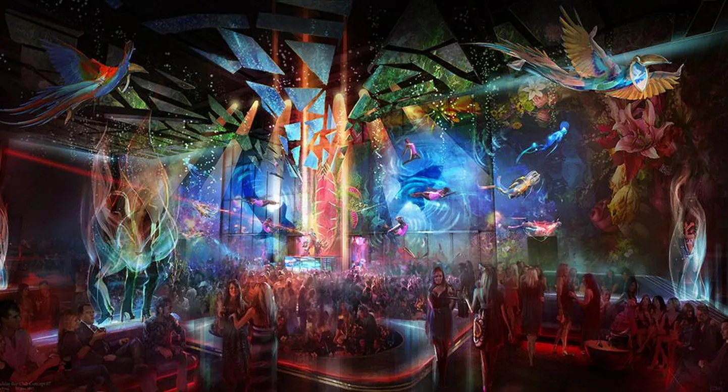 Cirque du Soleil avab Las Vegases ööklubi LIGHT