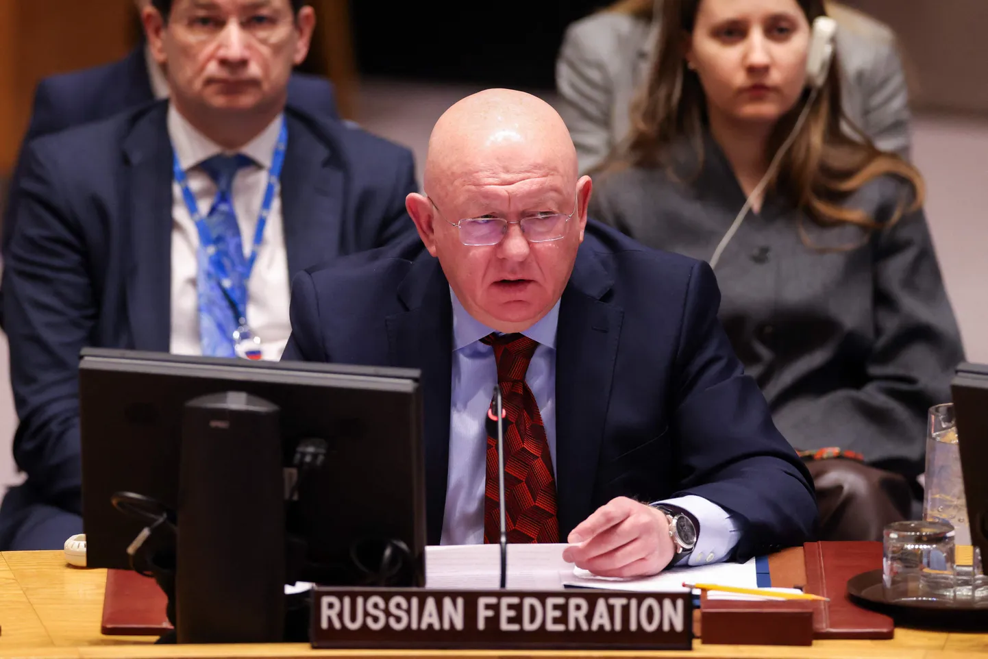 Василий Небензя, постоянный представитель России в ООН
