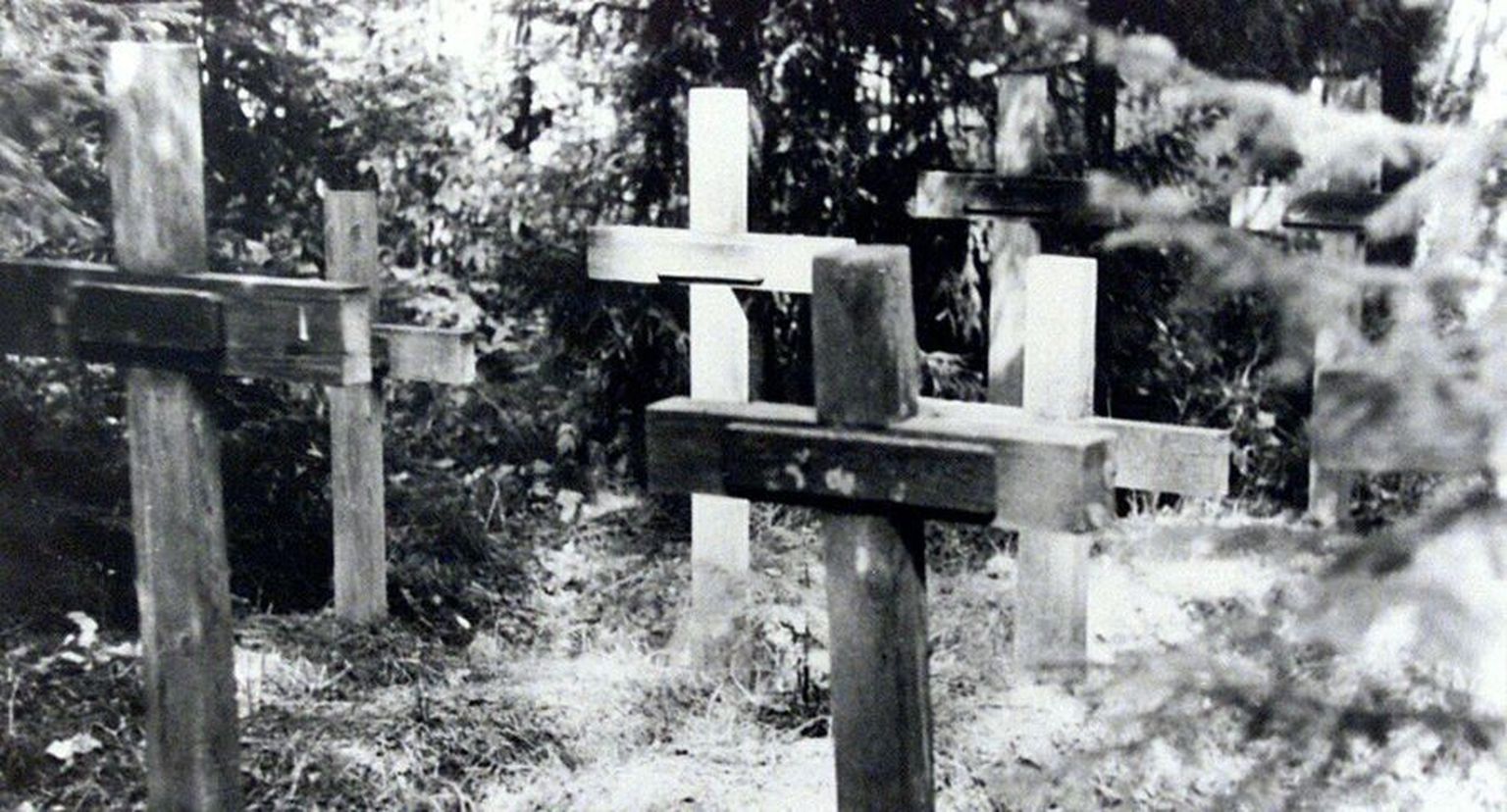 Eestlastest kommunismiohvrite hauad Venemaal