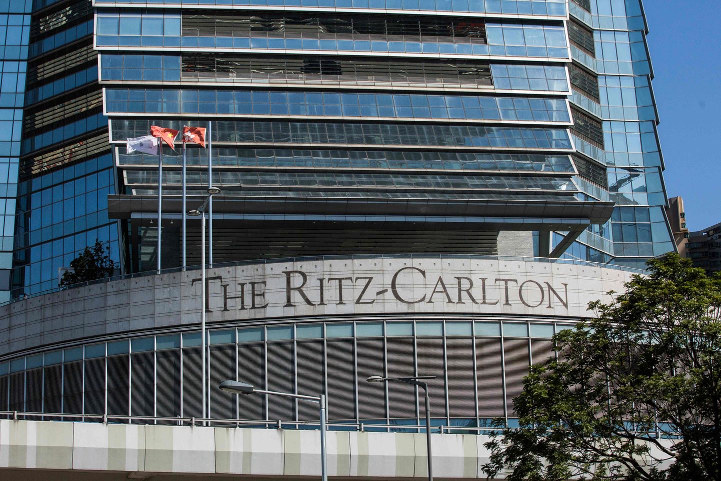 Ritz-Carltoni luksushotell Hong Kongis.