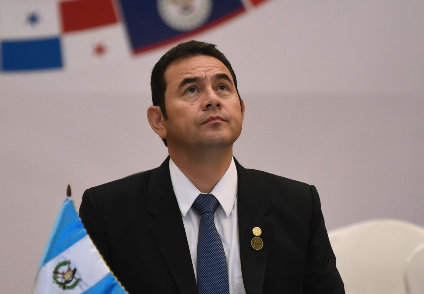 Guatemala president Jimmy Morales.