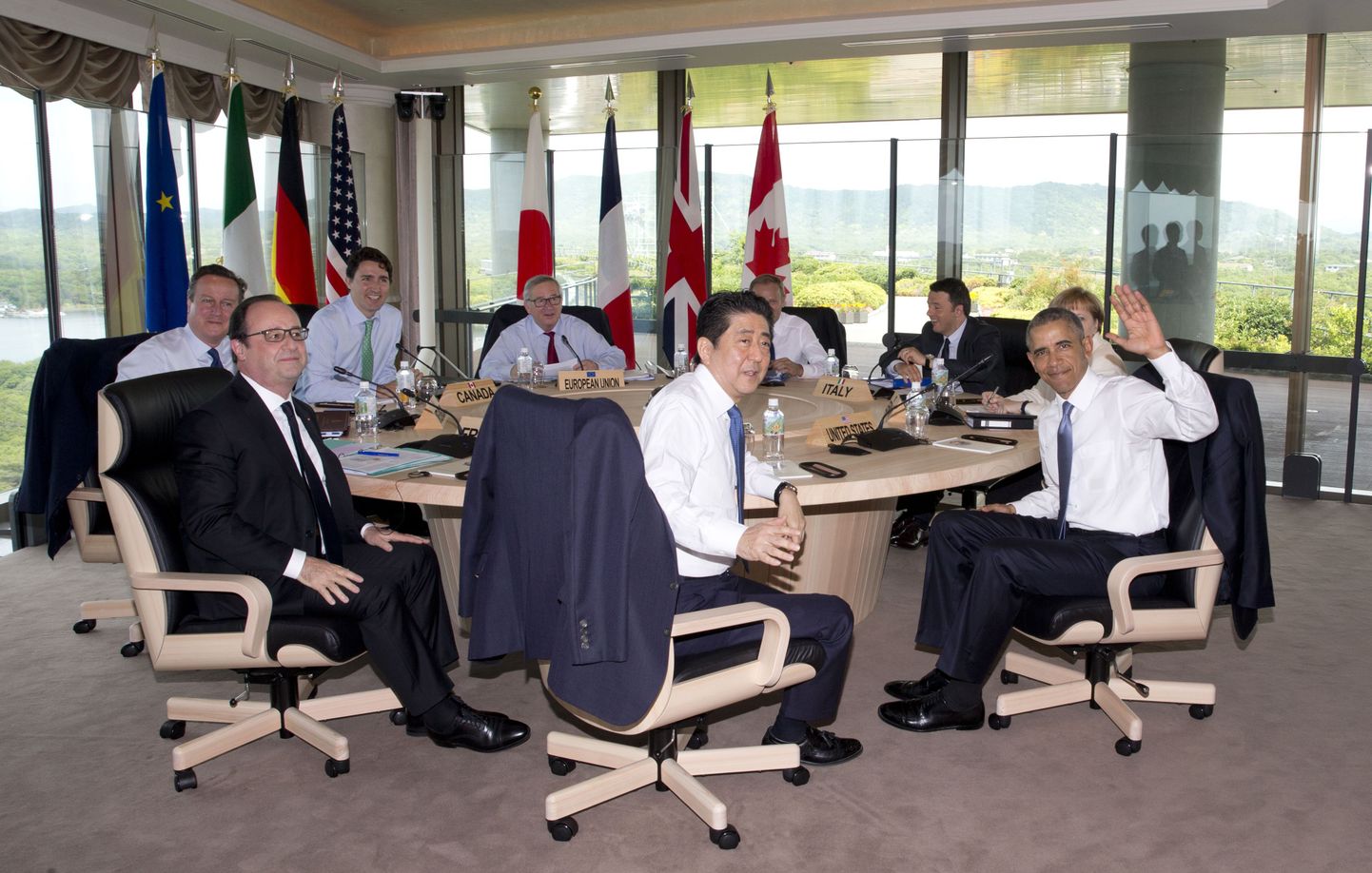 G7 riikide liidrid Jaapanis