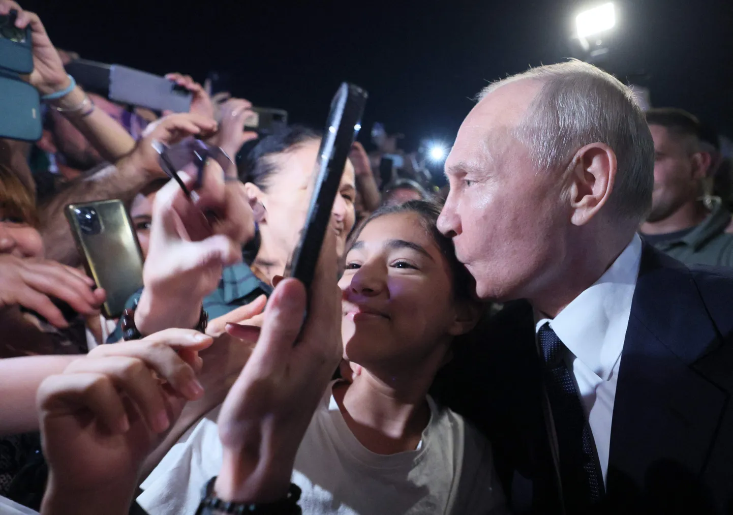 Venemaa president Vladimir Putin külastas 28. juunil 2023 Dagestani Derbenti ja suhtles kohalikega