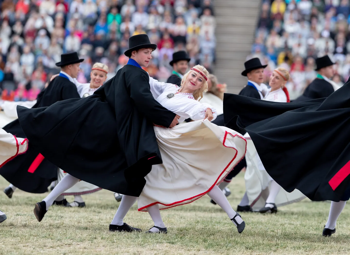 XXVII tantsupeo peaproov Tallinnas Kalevi staadionil 4.07.2019.