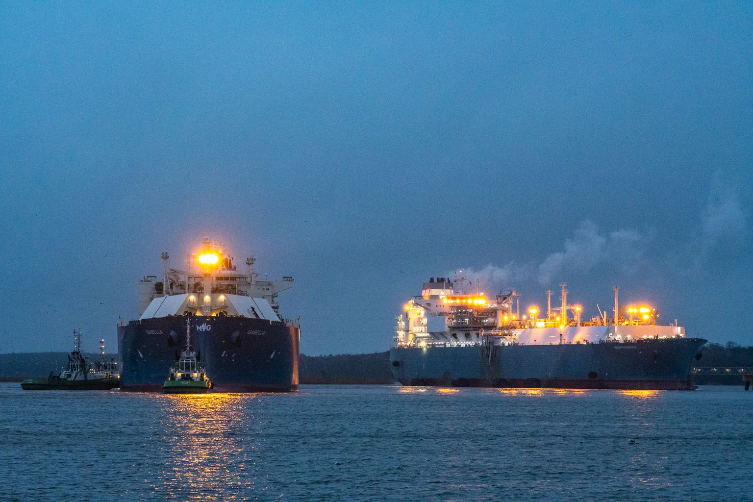 Equinori gaasitanker Isabella tõi 17.jaanuaril Eesti Gaasi tellimusel Leedu Klaipeda sadamasse selle aasta esimese laevatäie Ameerika Ühendriikide päritolu veeldatud maagaasi (LNG).