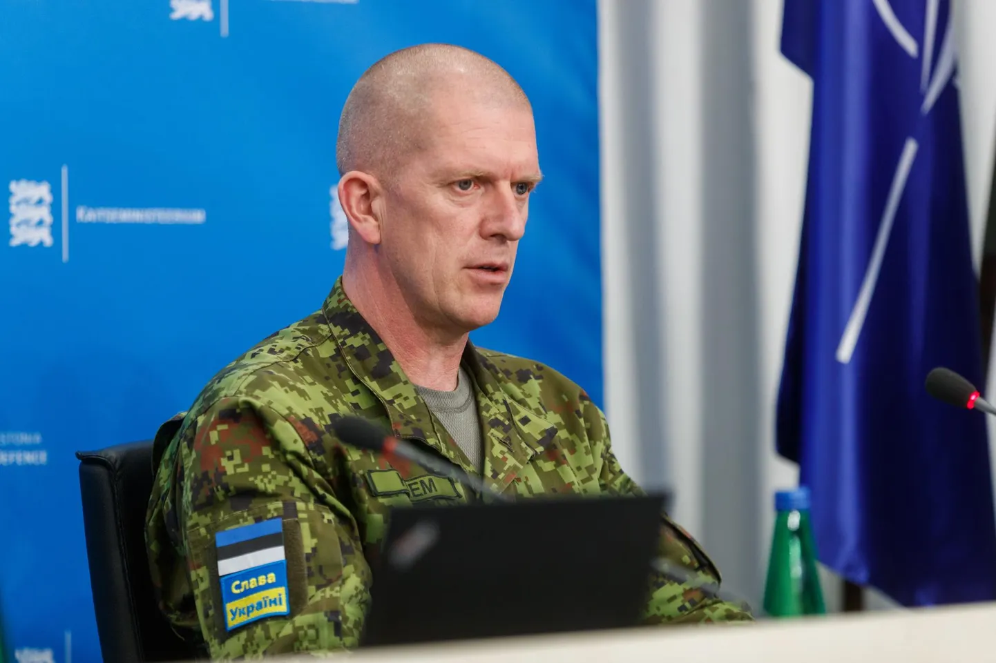 Kaitseväe juhataja Martin Herem. Pilt on tehtud 20. mail 2022