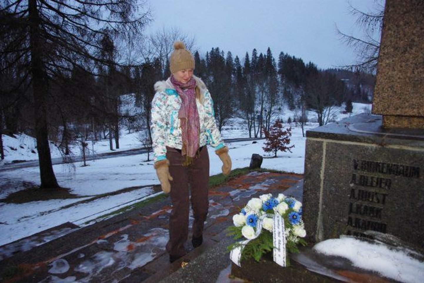 Vabadussõja relvarahu aastapäeva tähistamine Otepääl 3. jaanuaril 2013.