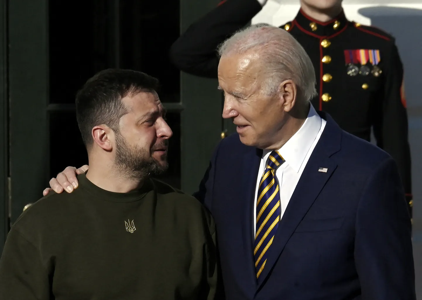 USA president Joe Biden ja Ukraina president Volodõmõr Zelenskõi.