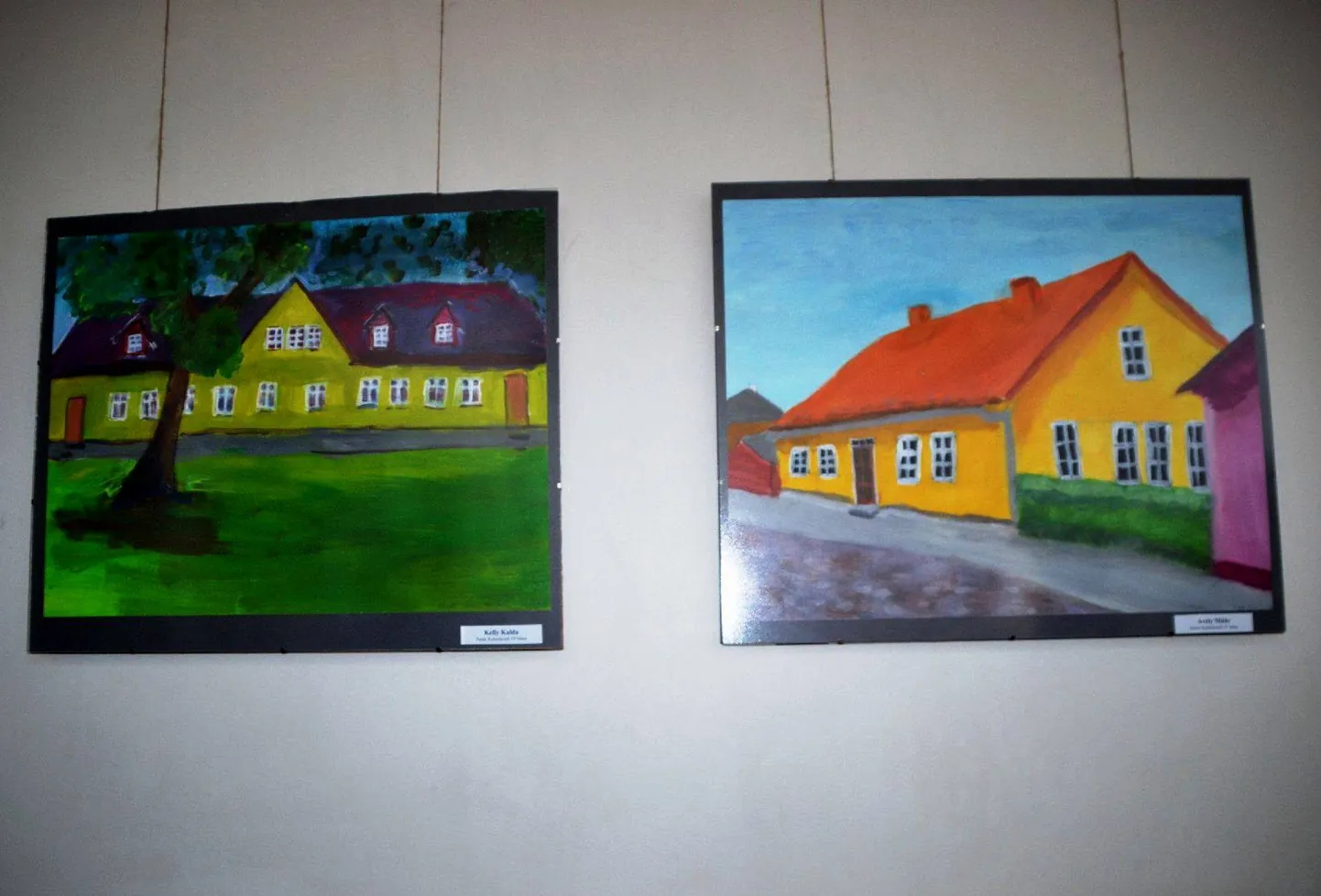 Paide kunstikooli 3. ja 4. klassi õpilaste tööde näitus.