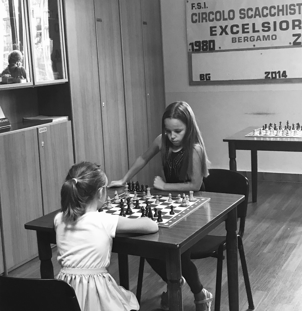 Ilzes meita labi pārzina šaha spēli