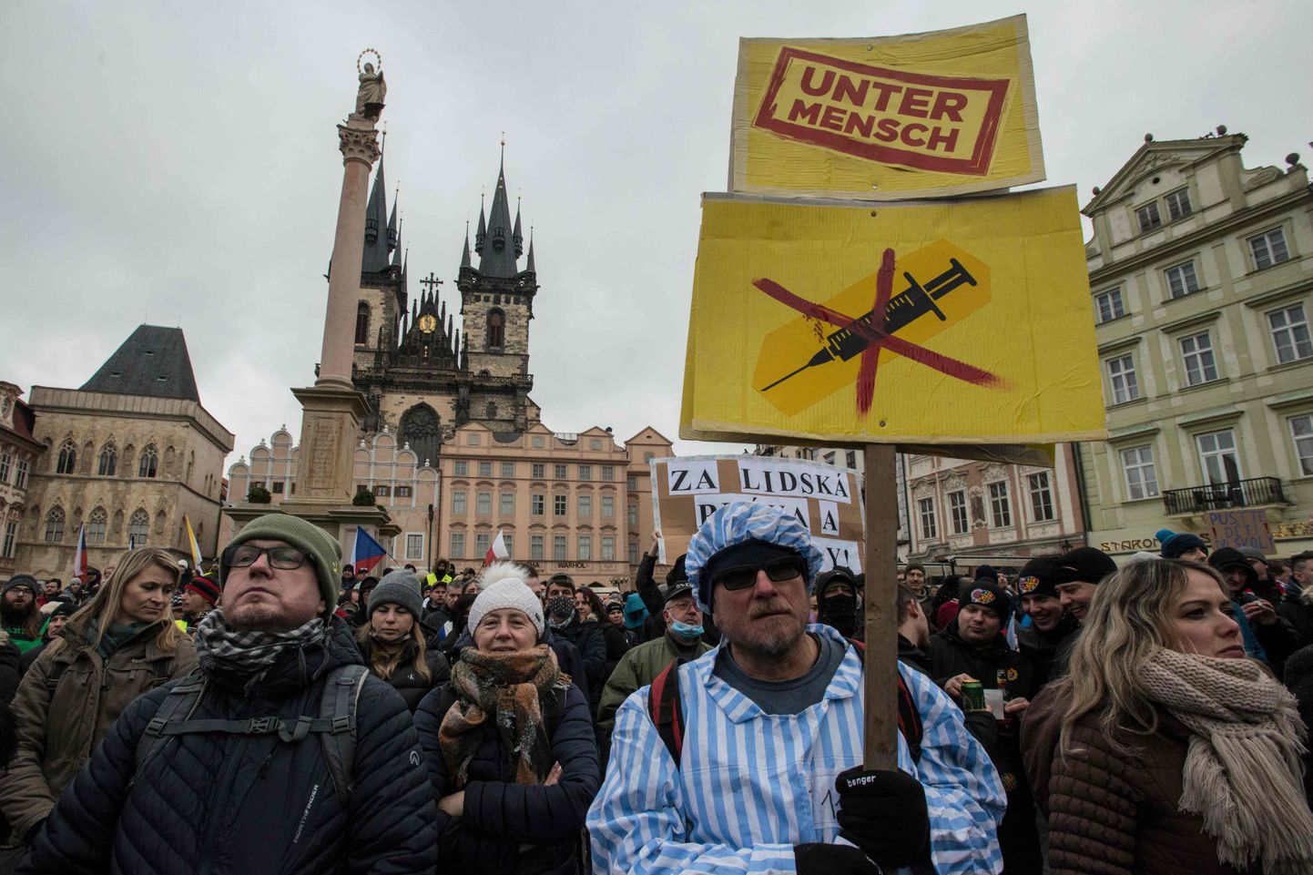 Protesti Prāgā