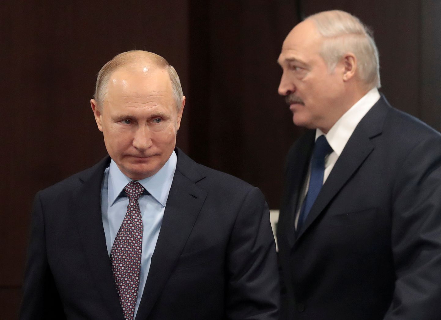 Valgevene president Aleksandr Lukašenka ja Venemaa president Vladimir Putin.
