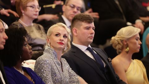 ФОТО ⟩ Топовая эстонская актриса пришла на президентский прием с новым возлюбленным