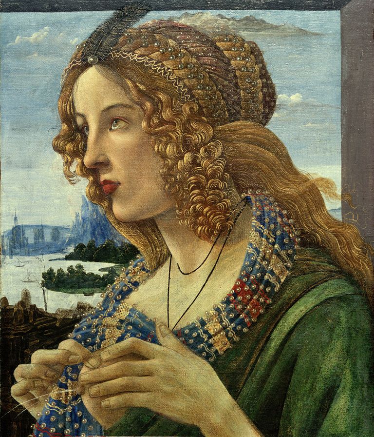 S.Botticelli maalitud portree