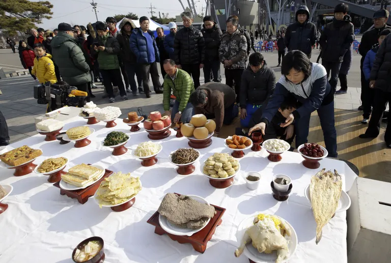 Põhja-Koreast pärit põgenikud Lõuna-Koreas. Foto: Scanpix