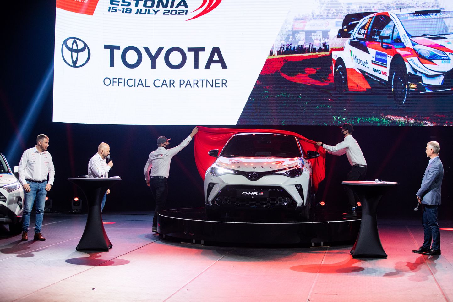 Toyota ja Rally Estonia teevad juba pikalt koostööd.