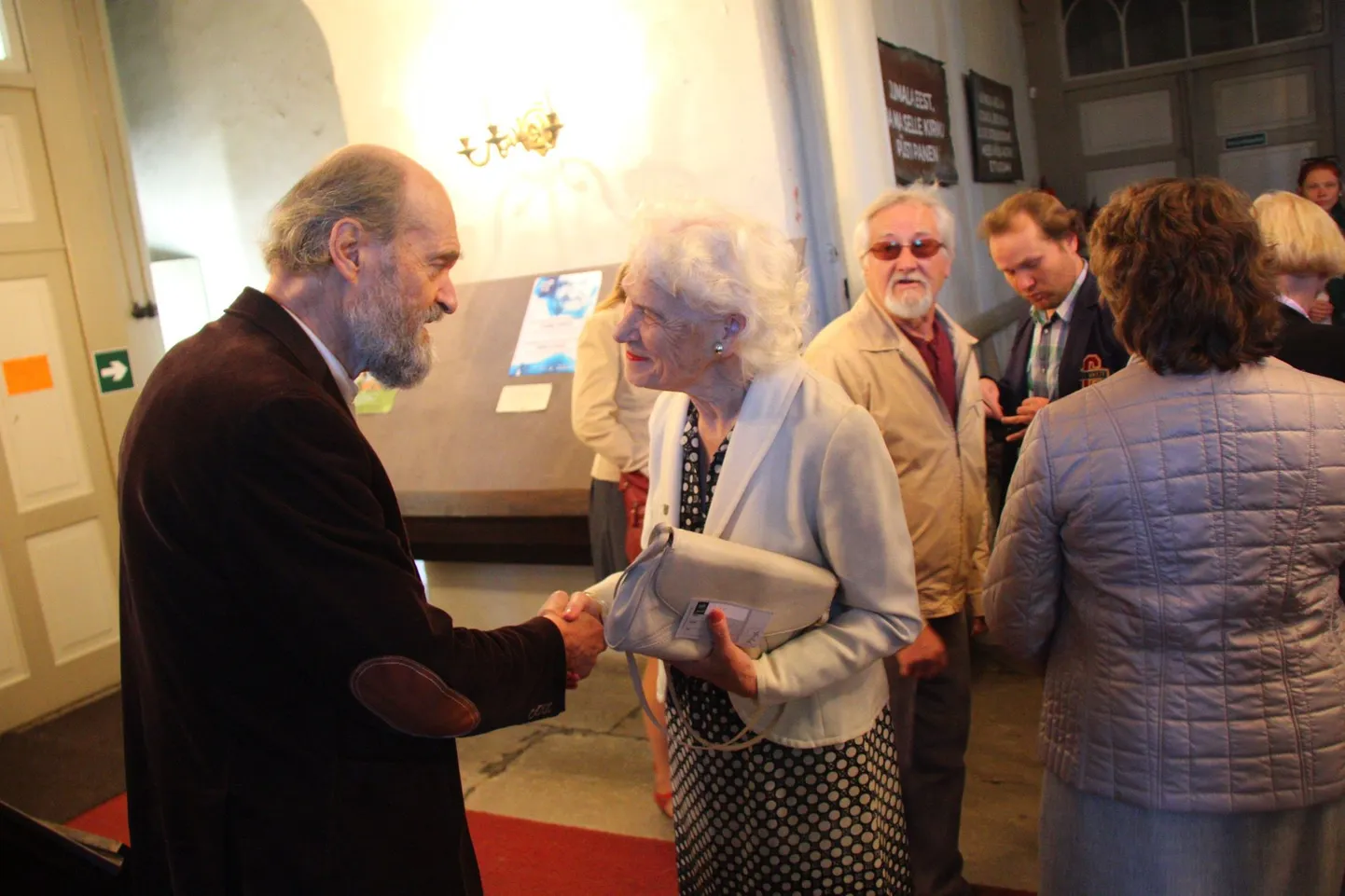 Rakvere Kolmainu kirikus toimunud Nargenfestivali Pärdi päevade kontserdil oli kohal ka maailmakuulus helilooja Arvo Pärt.