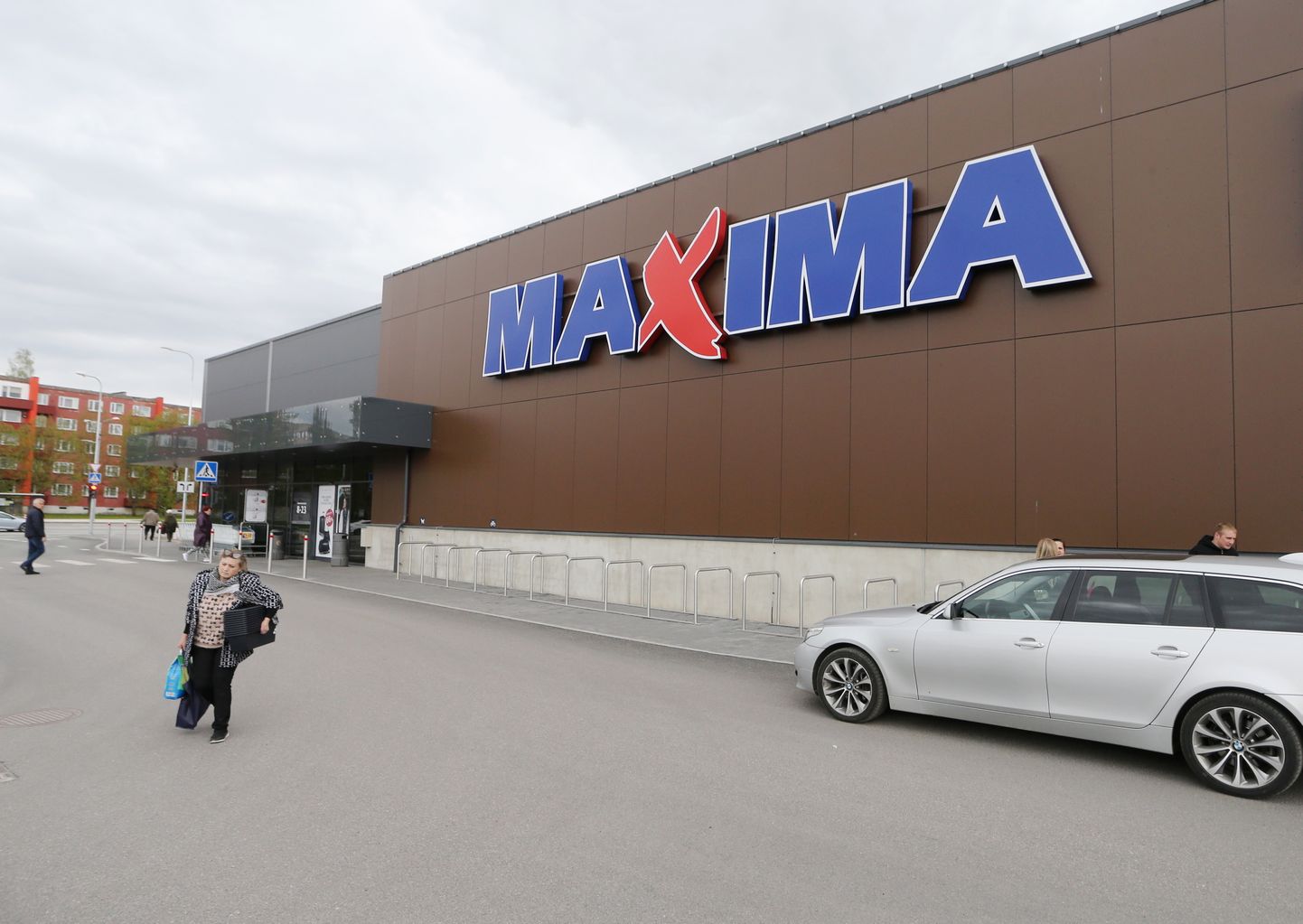 Магазин Maxima, расположенный на Калда-теэ.