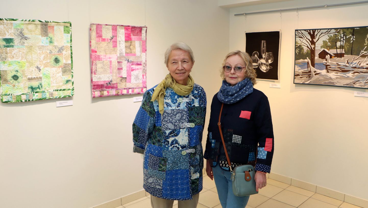 Natalja Kapajevat ja Galina Kozulinat ühendab suur armastus tekstiilikunsti ja eriti lapitehnika vastu.