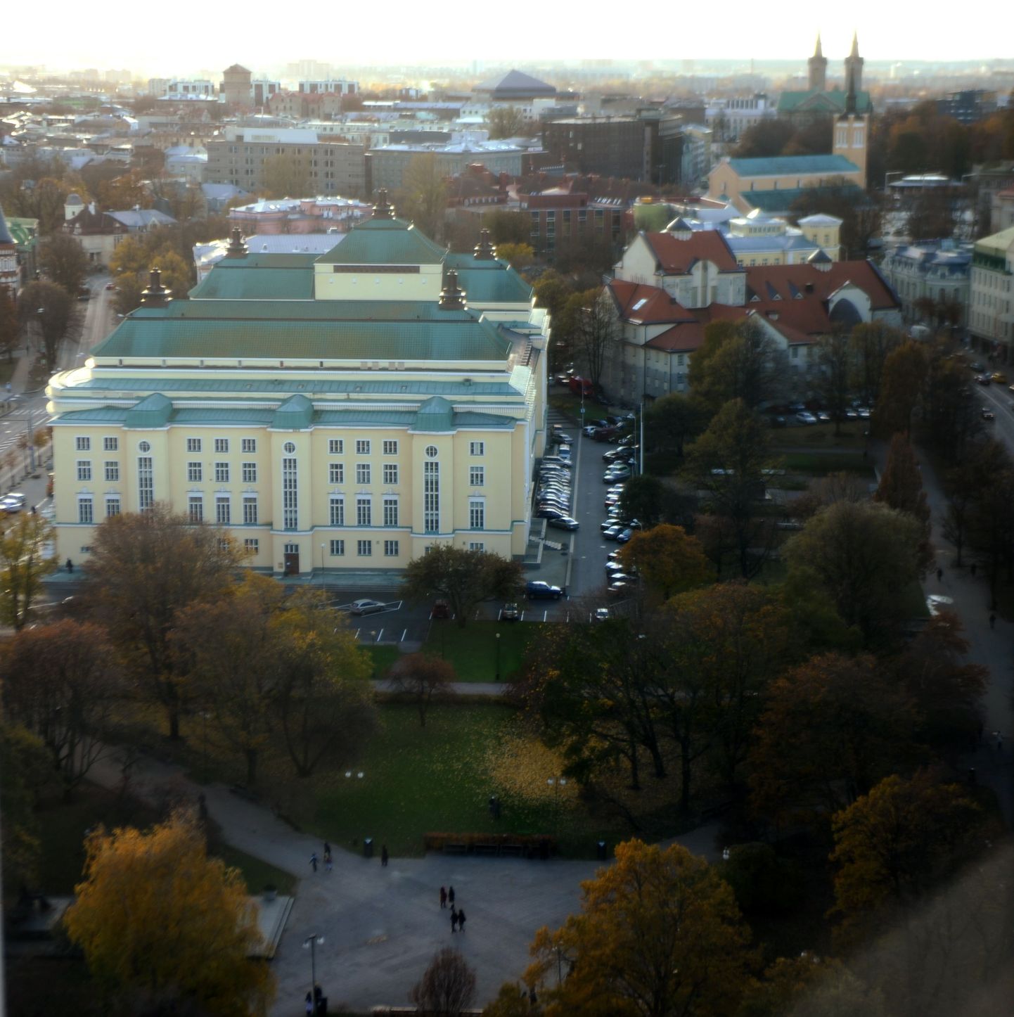 Rahvusooperi Estonia laiendus on kavandatud Tammsaare pargi serva.