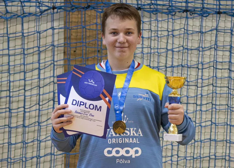 Parimaks väravavahiks kuulutati Rasmus Eric Rose Põlva spordikooli võistkonnast.