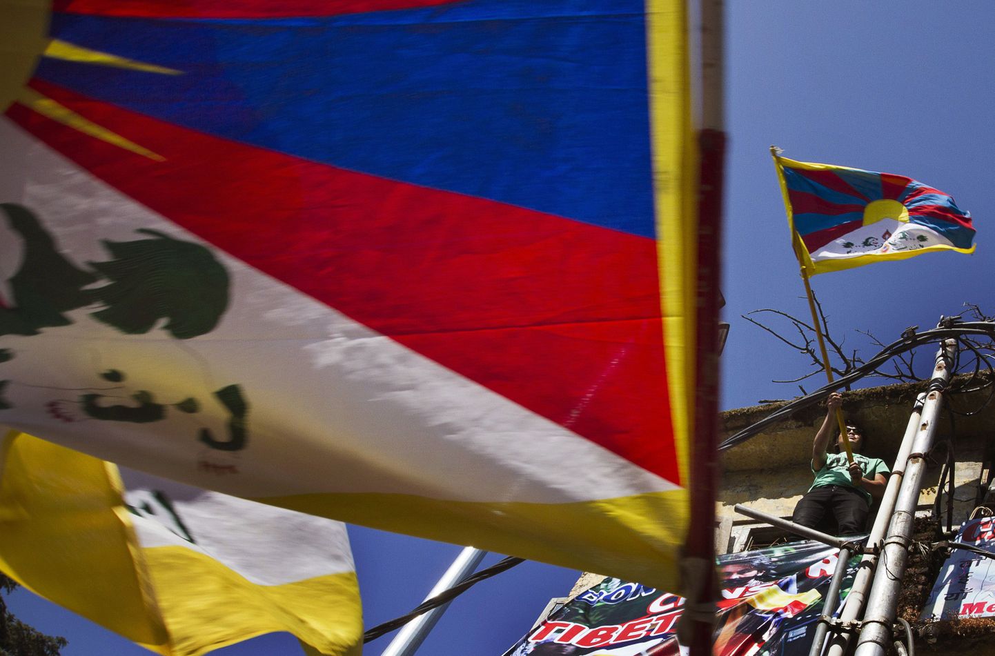 Tiibeti lipp.
