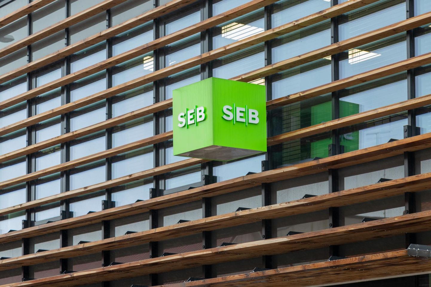 SEB pangakontor Viljandis.