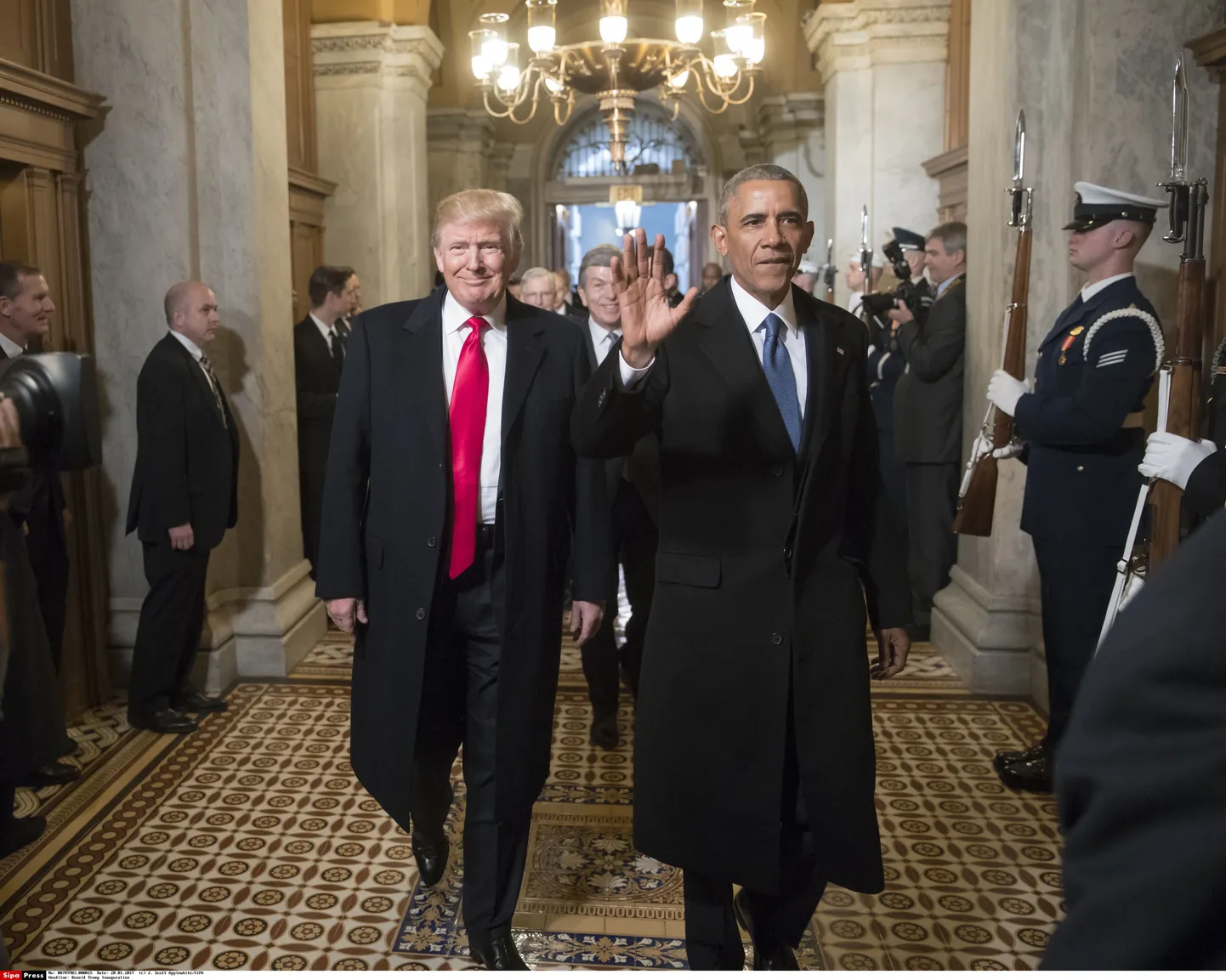 Donald Trump ja Barack Obama