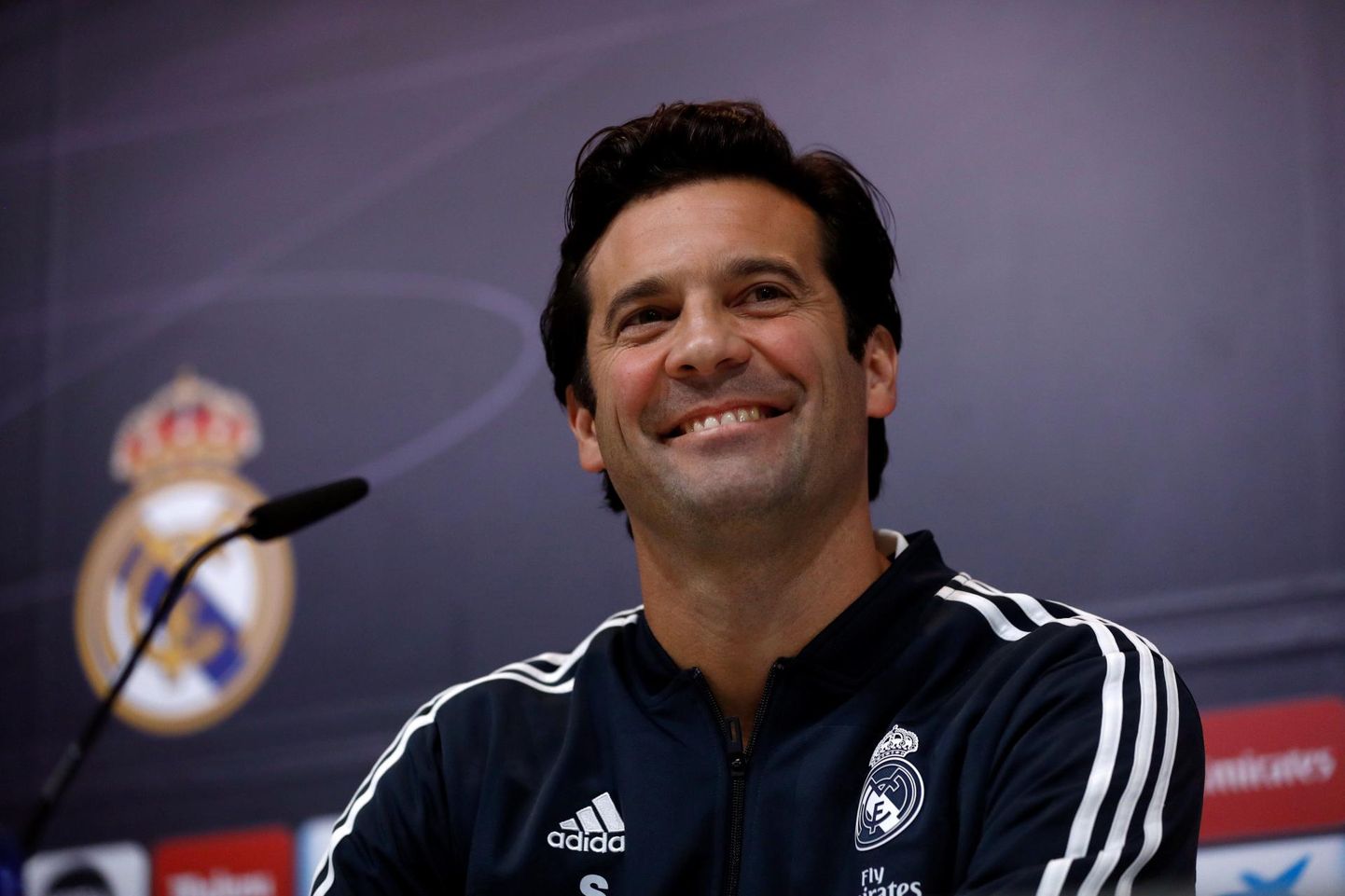 Madridi Reali jalgpallimeeskonna peatreeneri kohusetäitja Santiago Solari.
