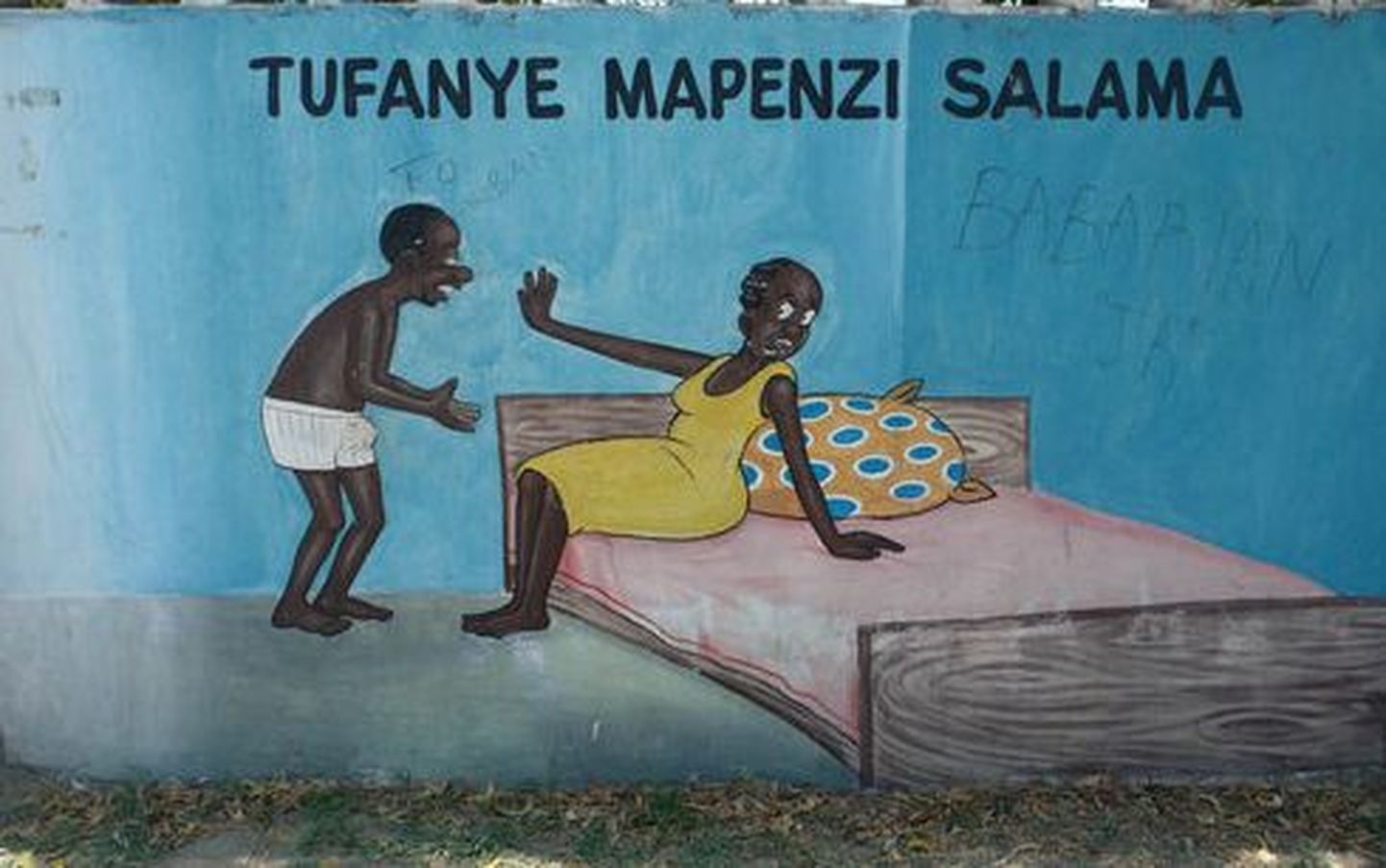 Tansaanias antakse seksiõpetust seinamaalingute abil