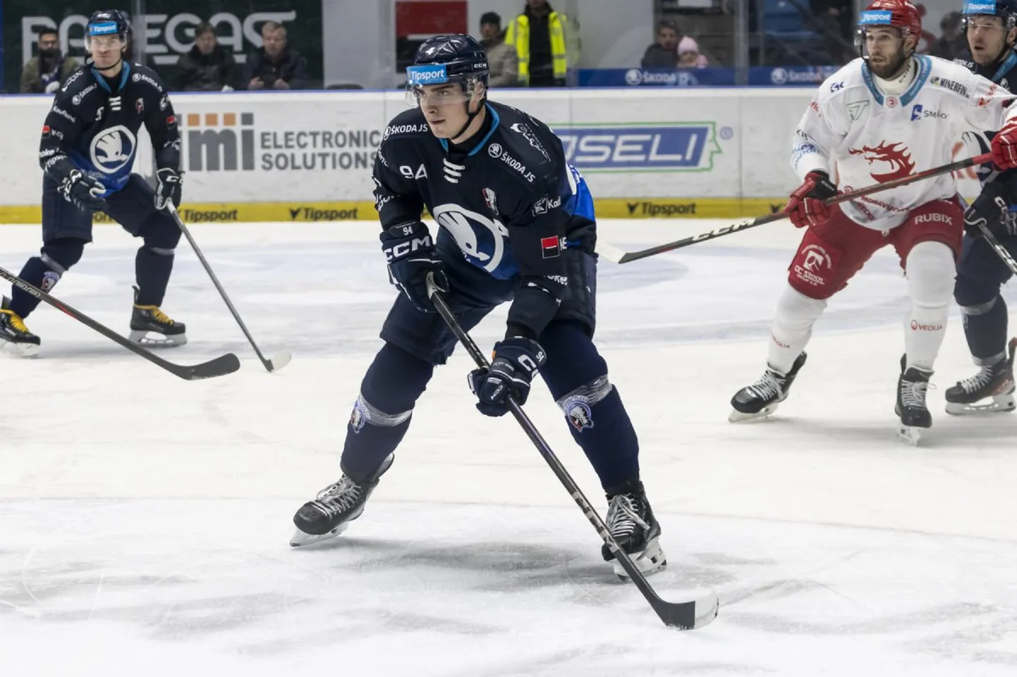 Latvijas hokeja aizsargs Kristiāns Rubīns