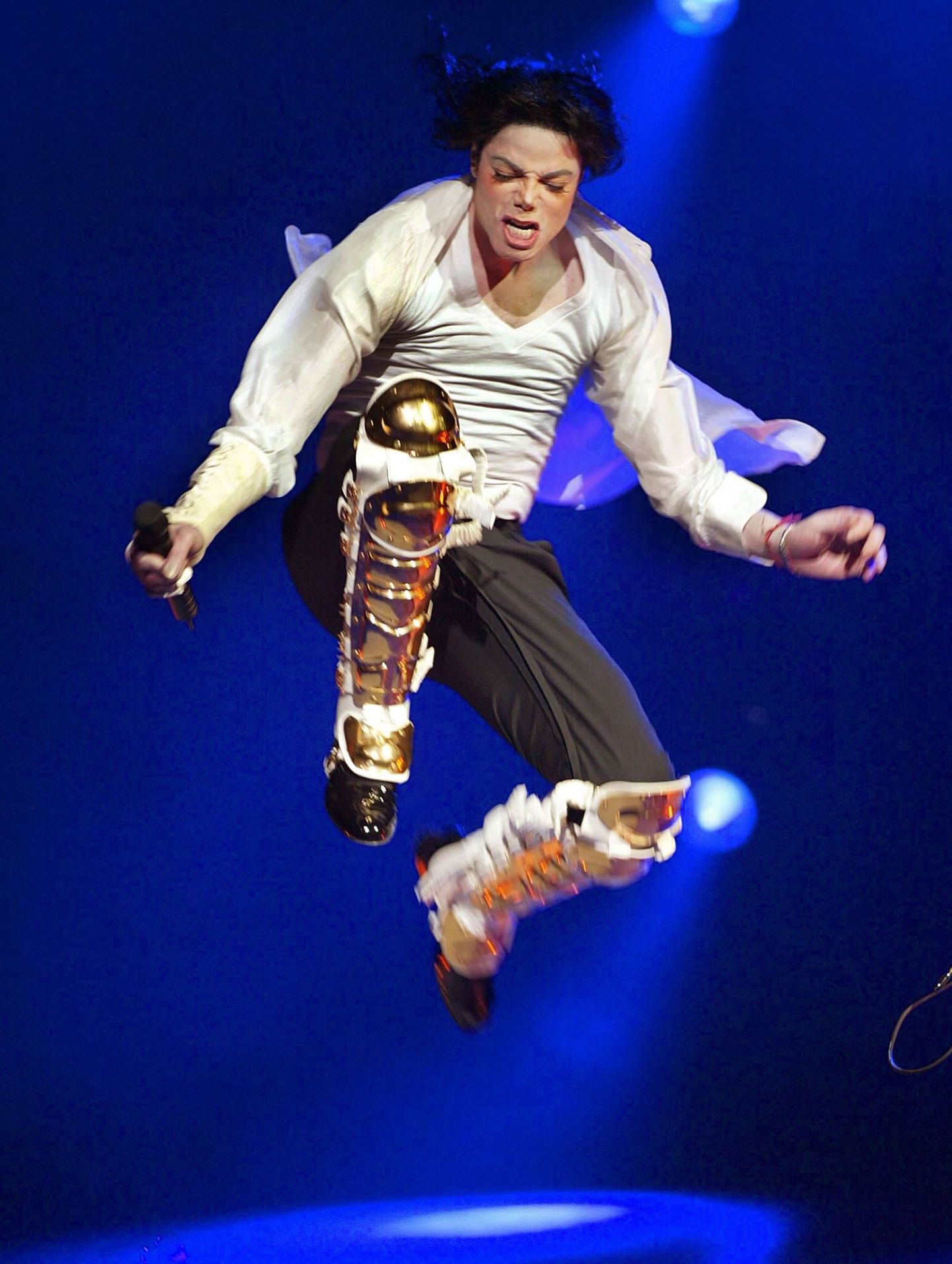 Michael Jackson 2002. aastal esinemas