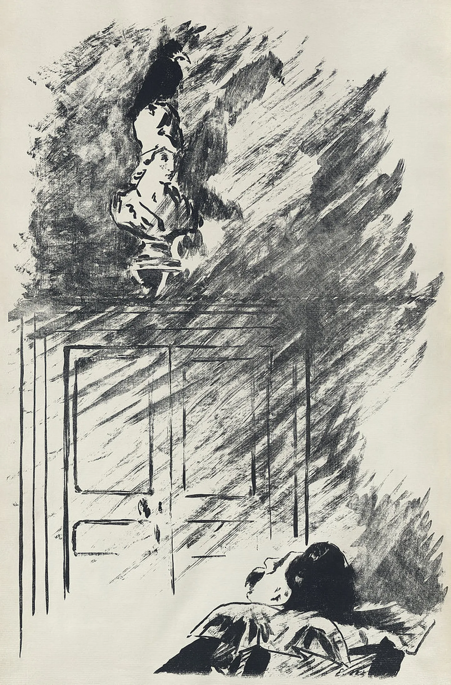 Ilustrācija no Alana Po grāmatas 1875. gadā