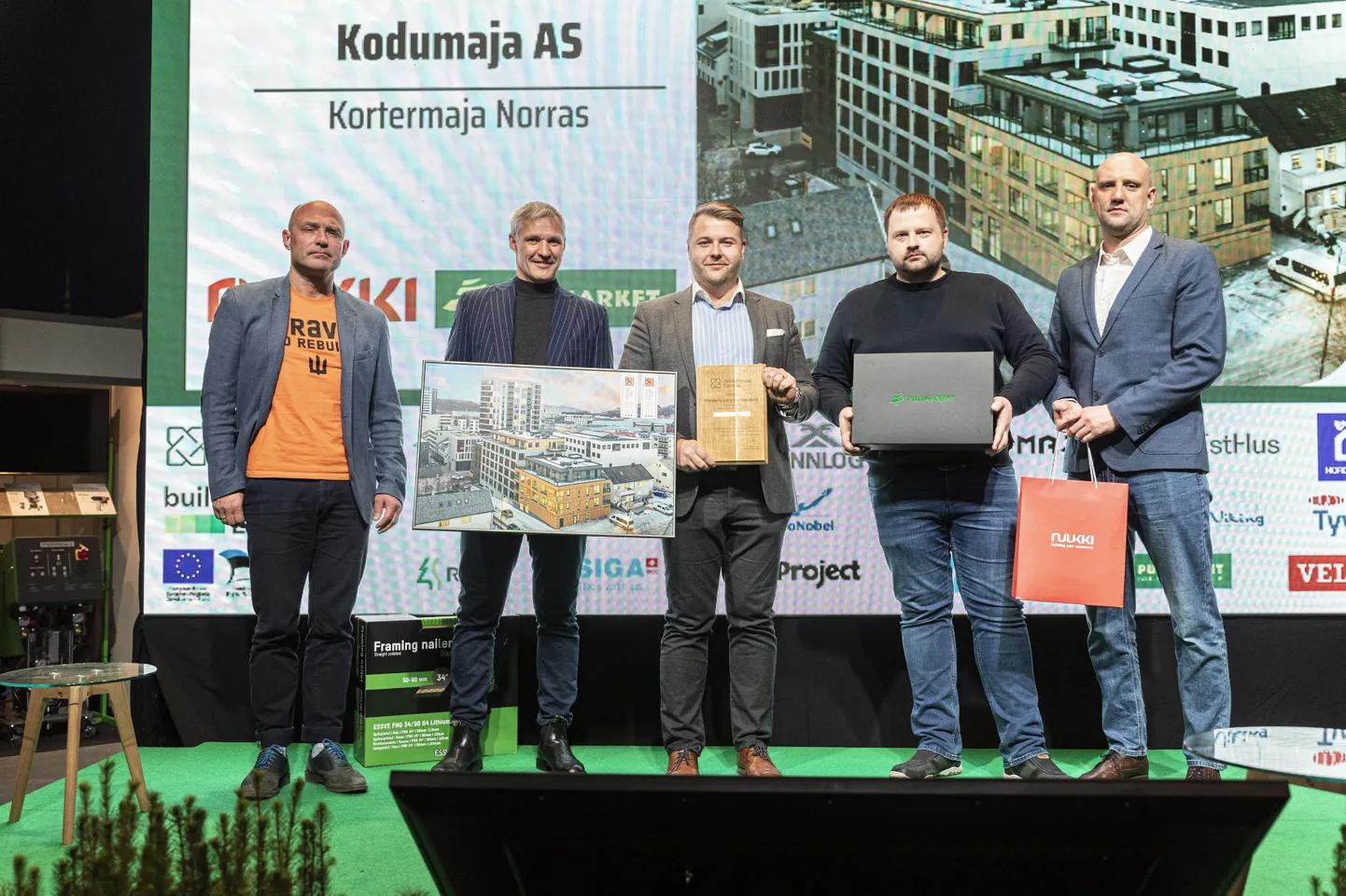 Konkursi üldvõitja Kodumaja AS.