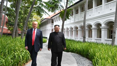 Lõuna-Korea president: Trump lubas järgmisena Korea küsimusega tegeleda