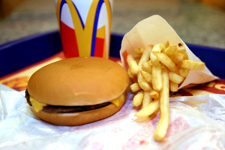 Детский набор в McDonald's. Фото иллюстративное.