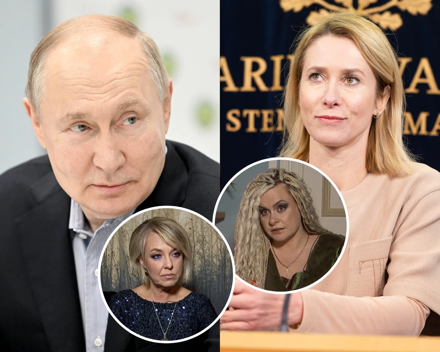 Ведьмы разложили карты на Каю Каллас и Владимира Путина в телешоу.
