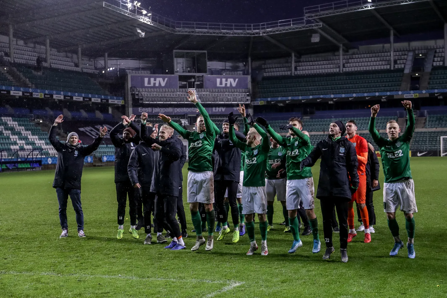 FC Flora, 12 korda Eesti meister.