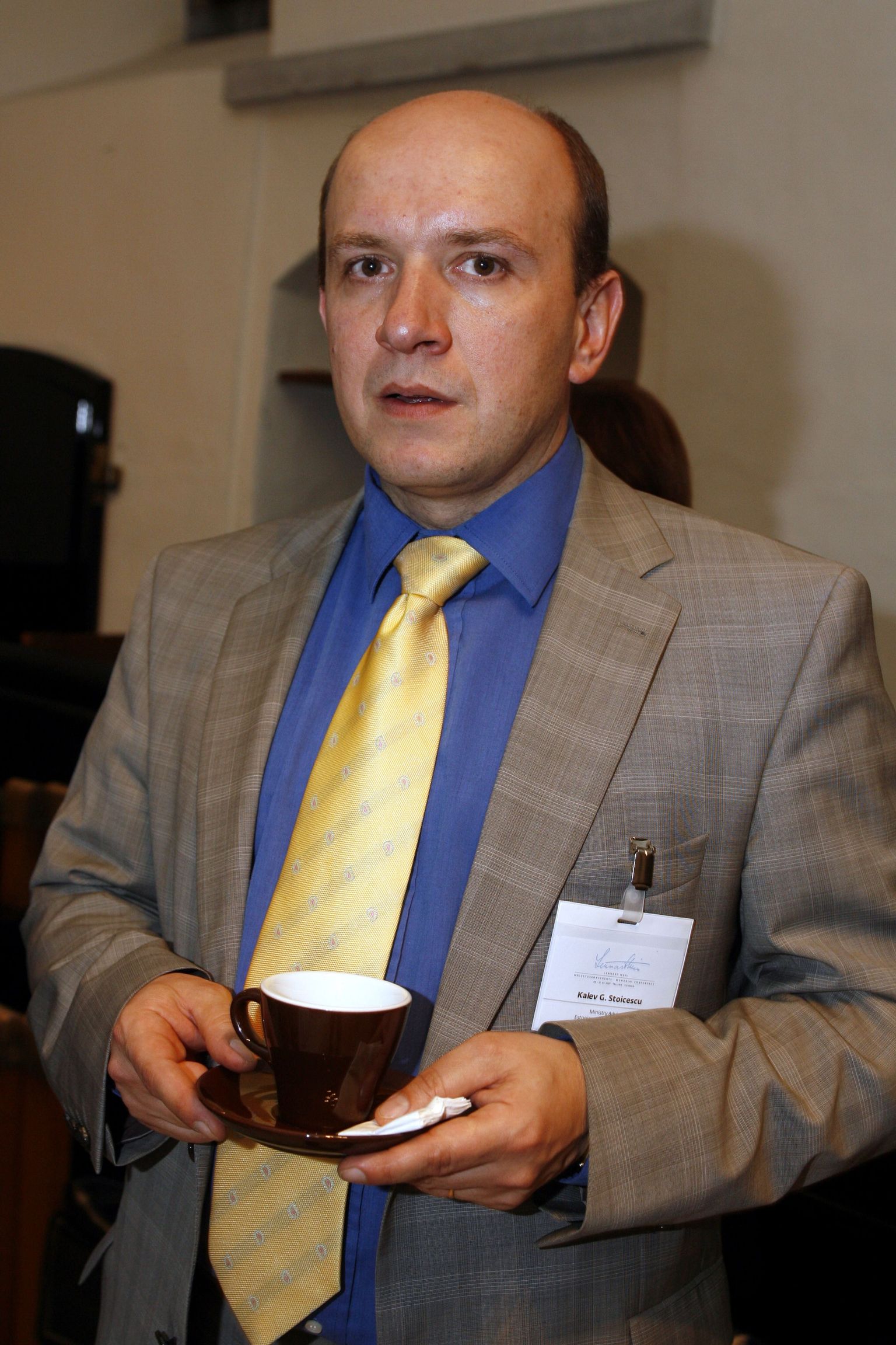 Rahvusvahelise kaitseuuringute keskuse teadur Kalev Stoicescu.