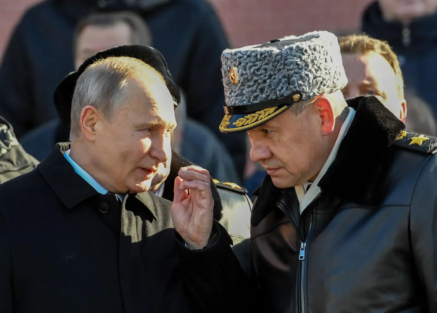 Vladimir Putin ja Sergei Šoigu. 
