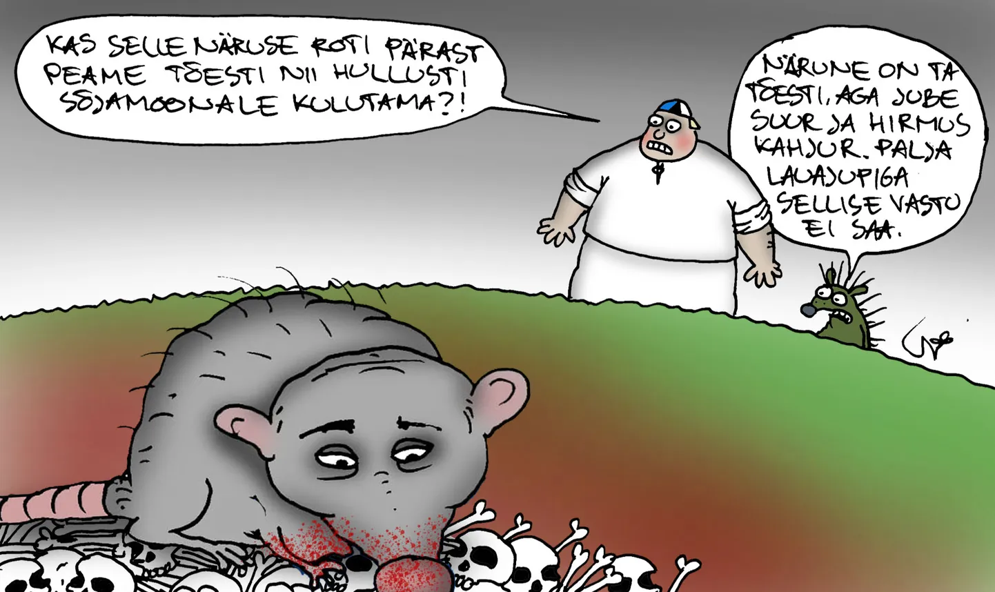 Päeva karikatuur, 13. mai.