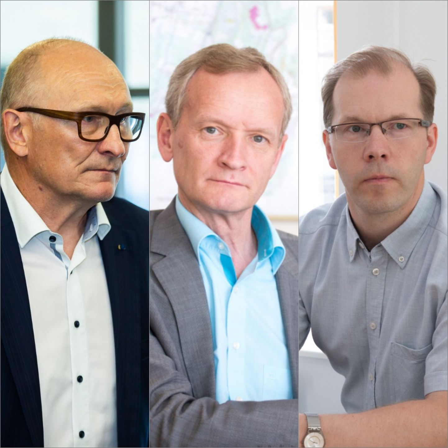 TalTechi rektori 3 kandidaati: Jaak Aaviksoo, Tiit Land ja Jarek Kurnitski.