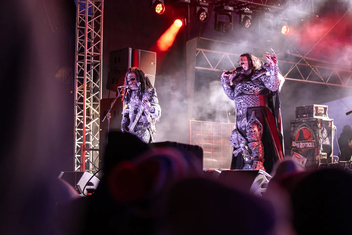 Группа Lordi выступила на открытии Европейской спортивной столицы 2025.