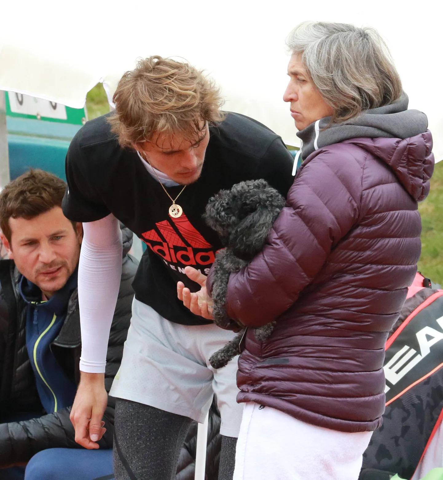 Saksamaa tennisetäht Alexander Zverev ema Irina Zverevaga.