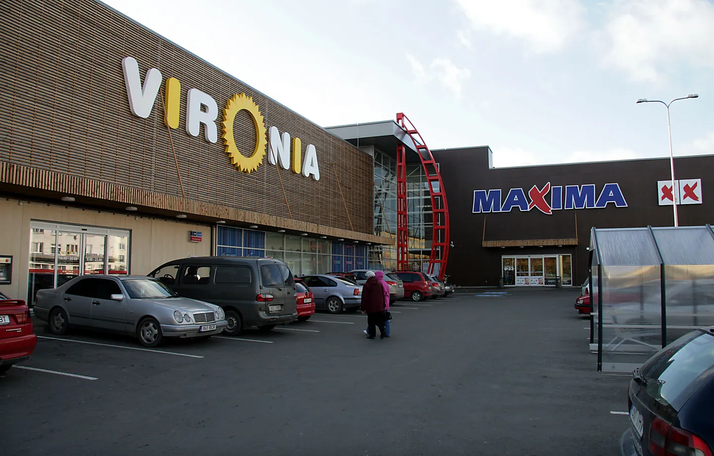 Торговый центр "Vironia" в Кохтла-Ярве.