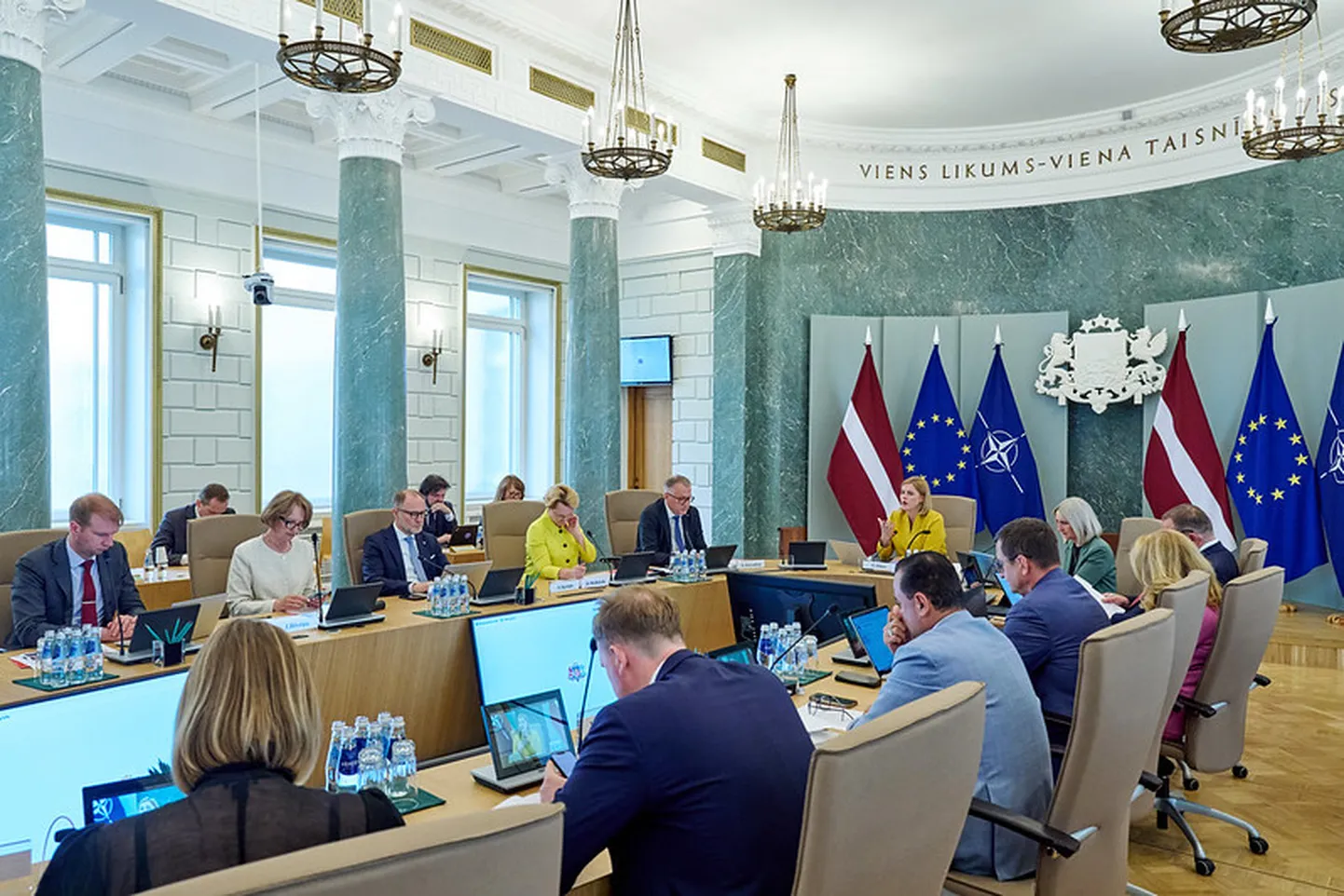 Valdības sēde (10.06.2025). Ilustratīvs attēls.