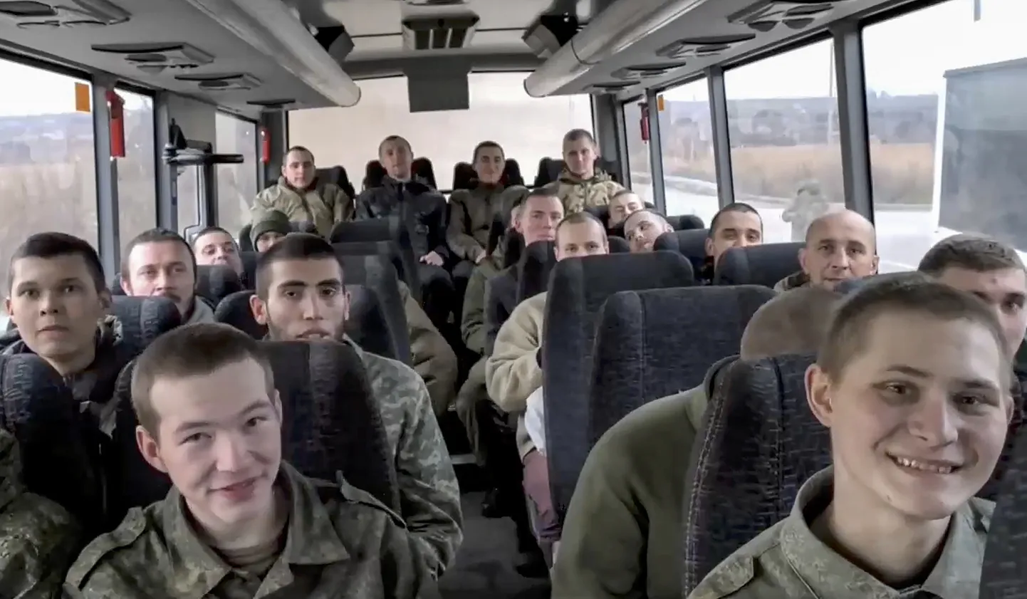 Война в Украине. Российские солдаты