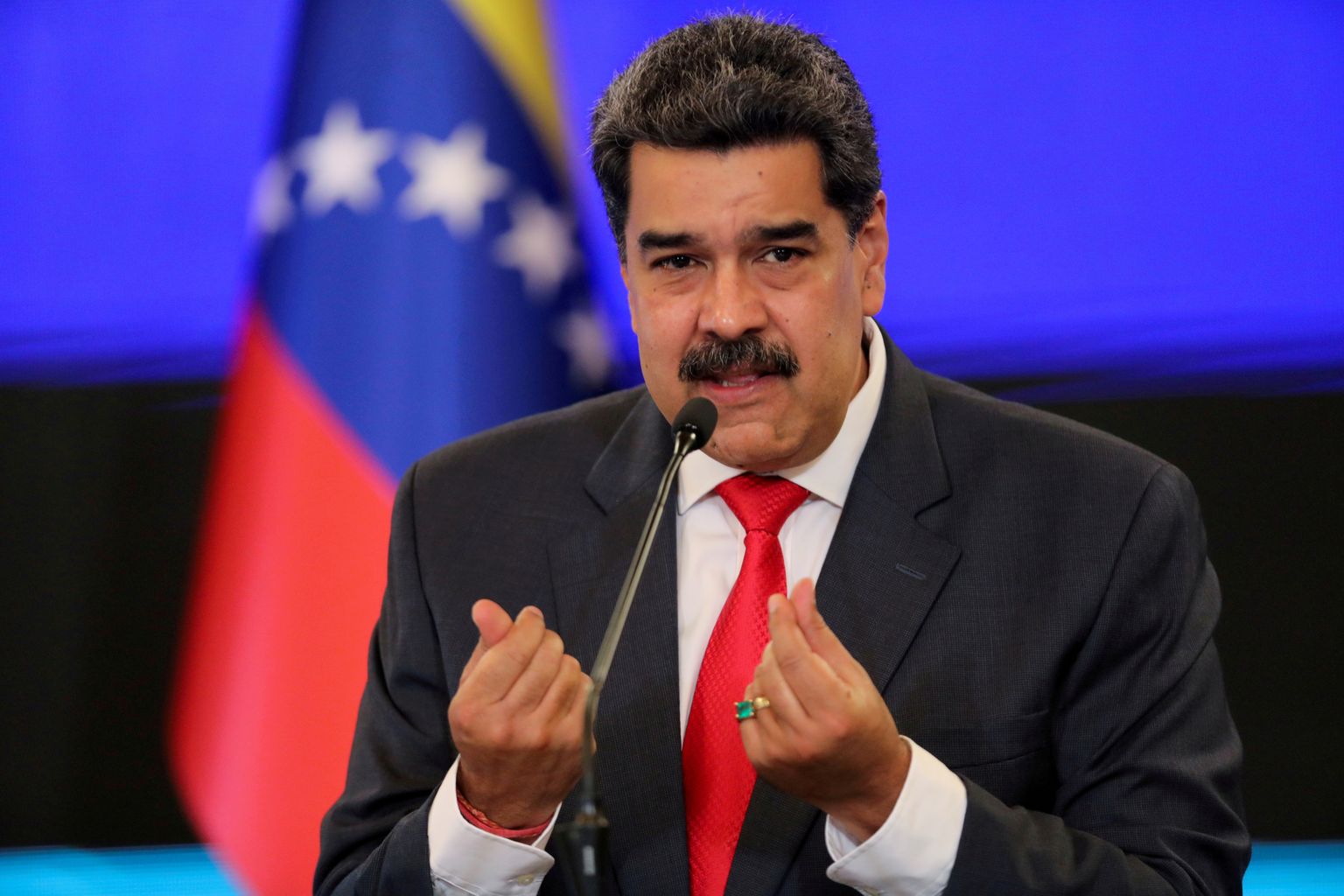 Venezuelan president Nicolas Maduro.