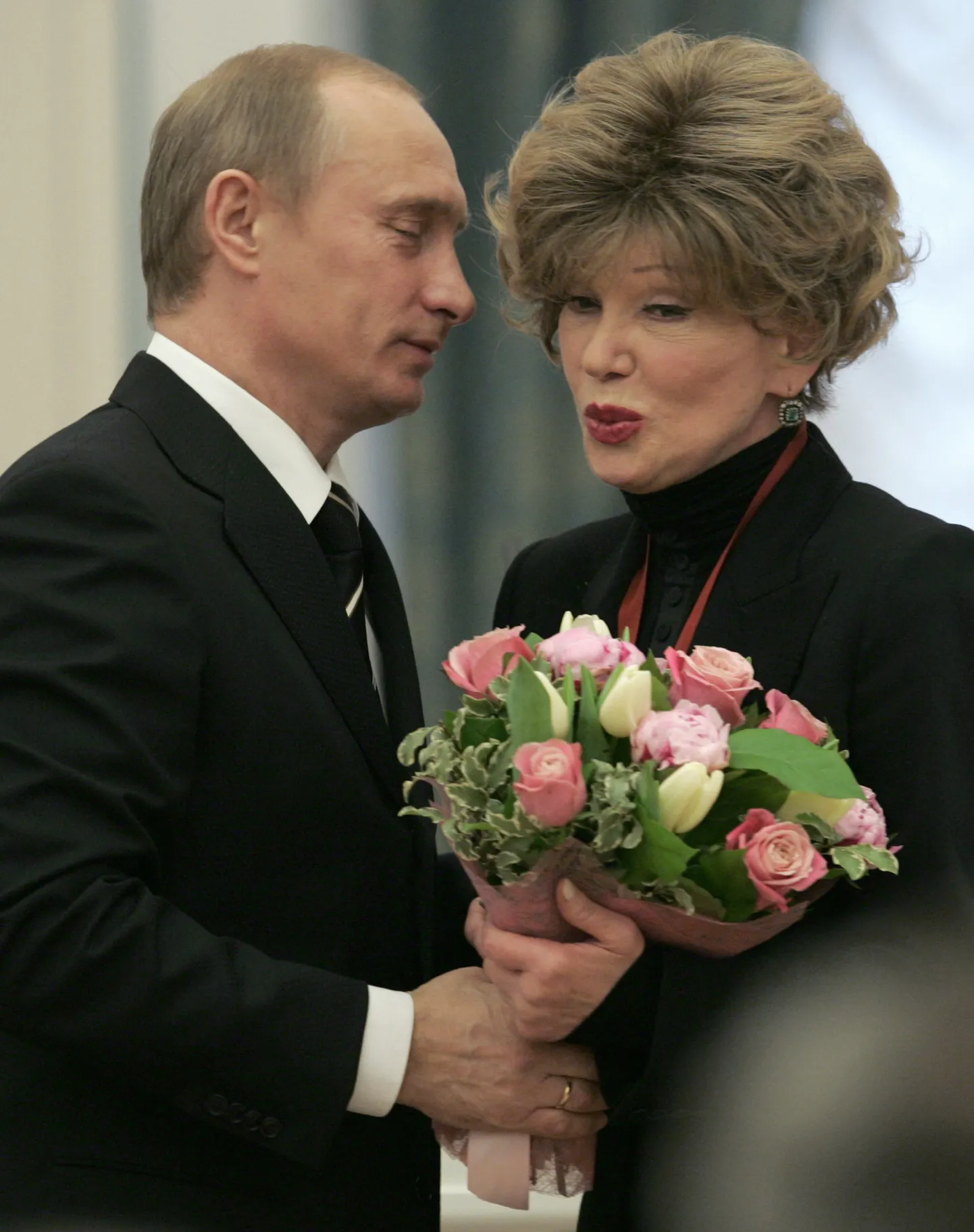 Владимир Путин и Людмила Гурченко