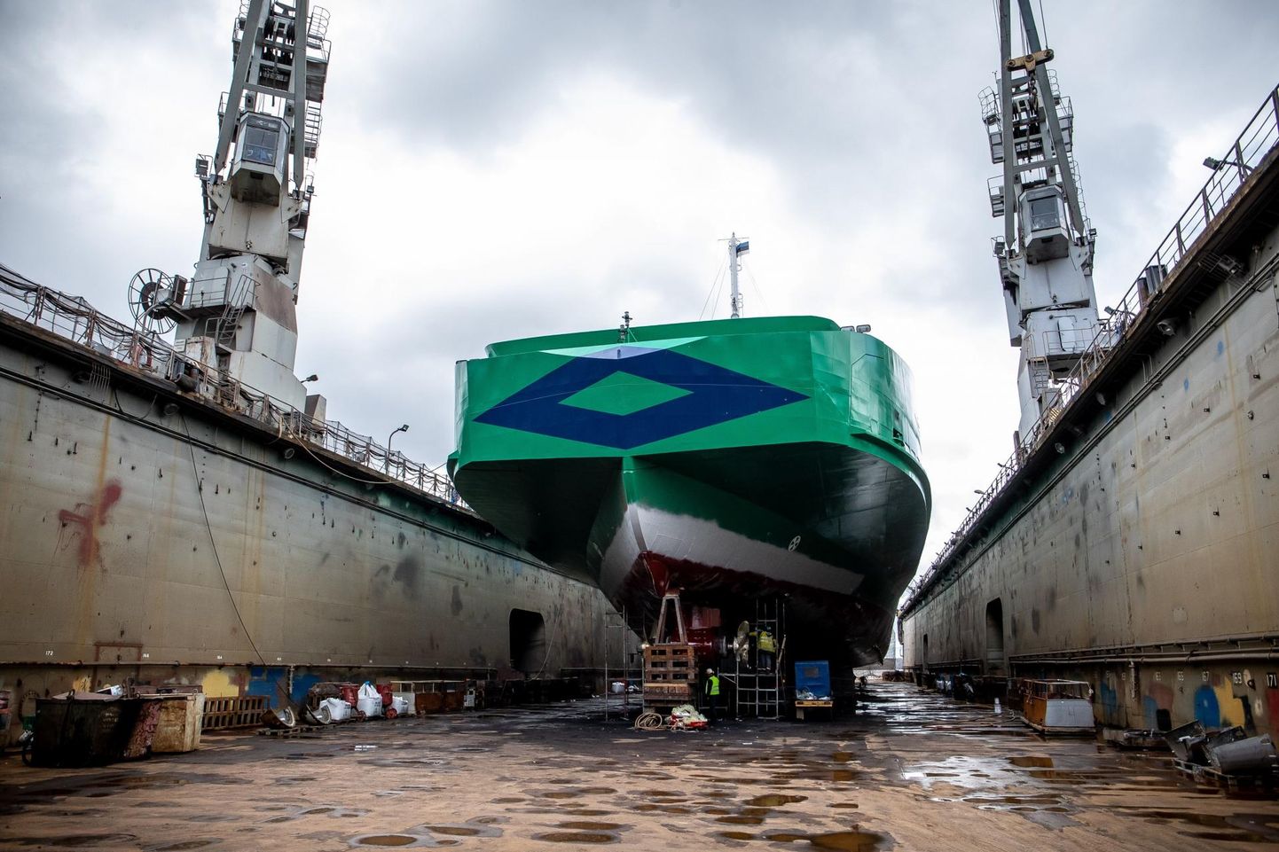 TS Laevade teatel toimuvad Hiiumaa liini teenindava parvlaeva Leiger plaanilised dokitööd 21.–31. oktoobrini.